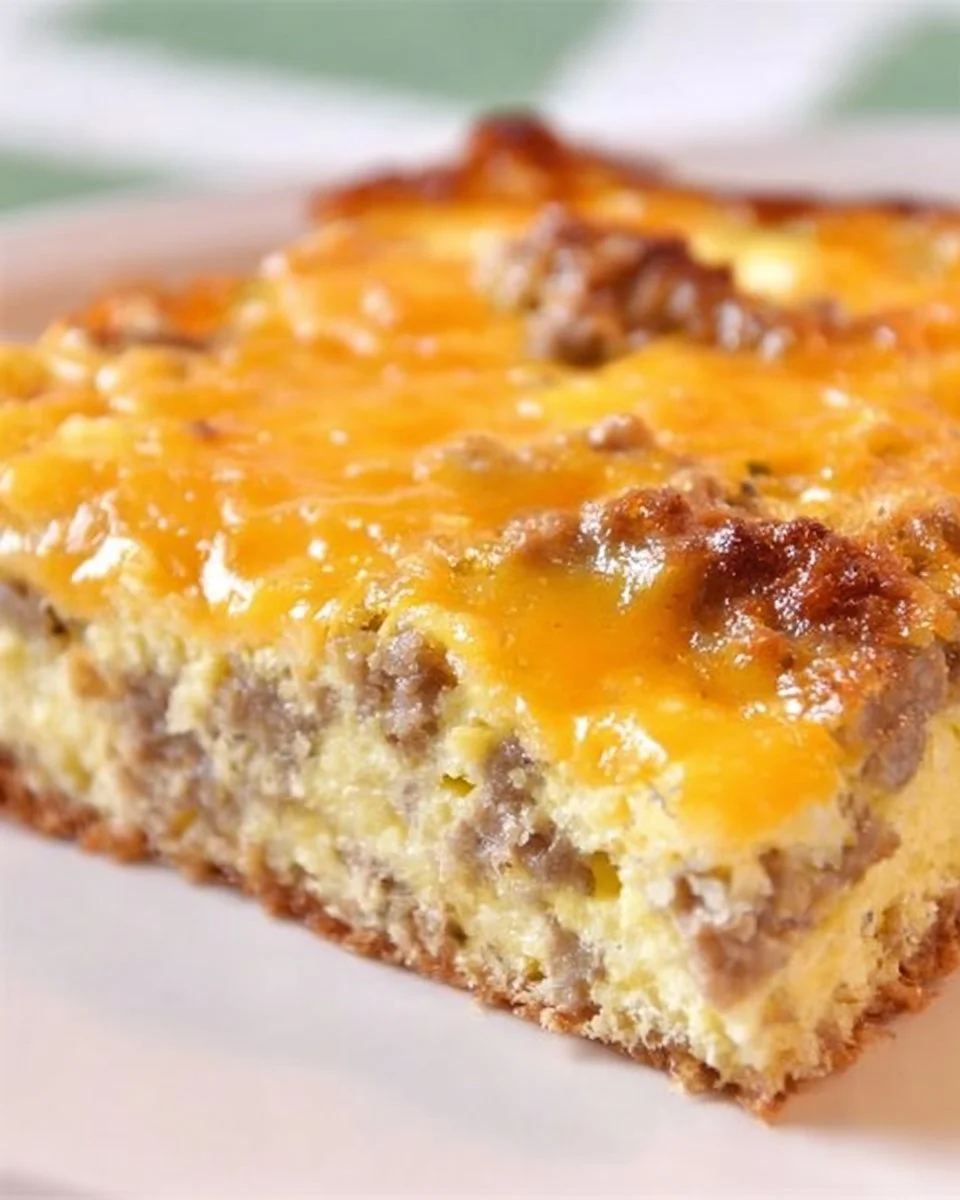 Cheesy Sausage Breakfast Casserole