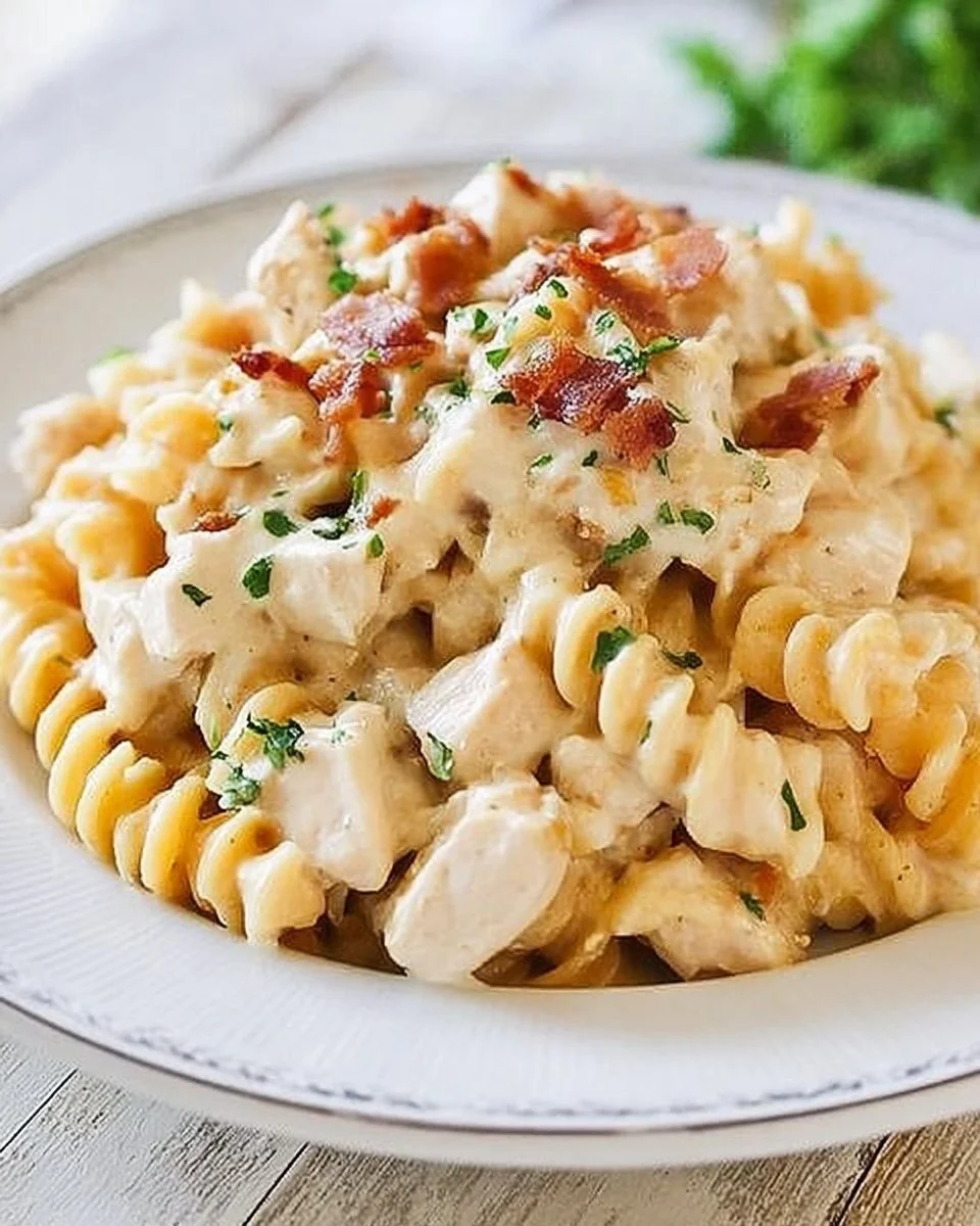 Chicken Bacon Ranch Pasta