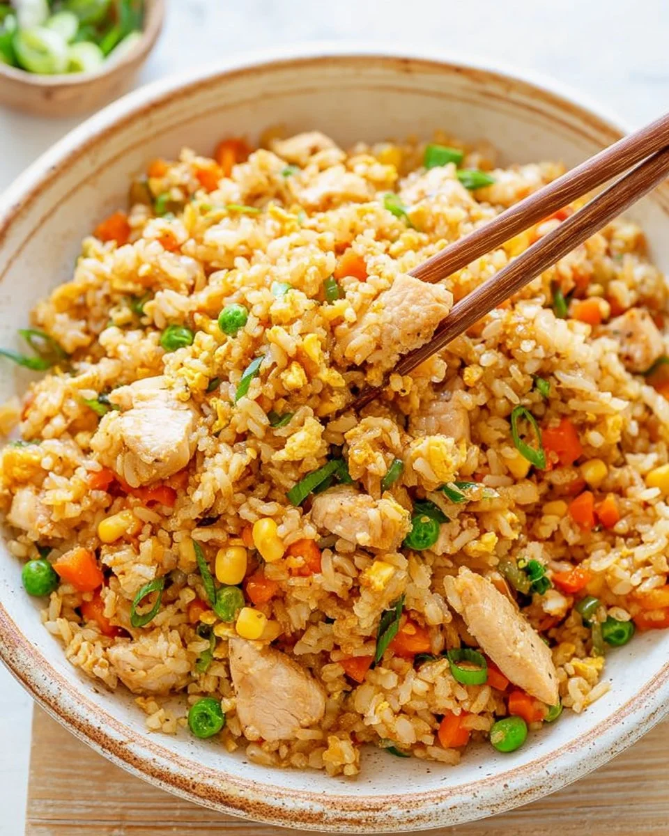 Easy Better-Than-Takeout Chicken Fried Rice