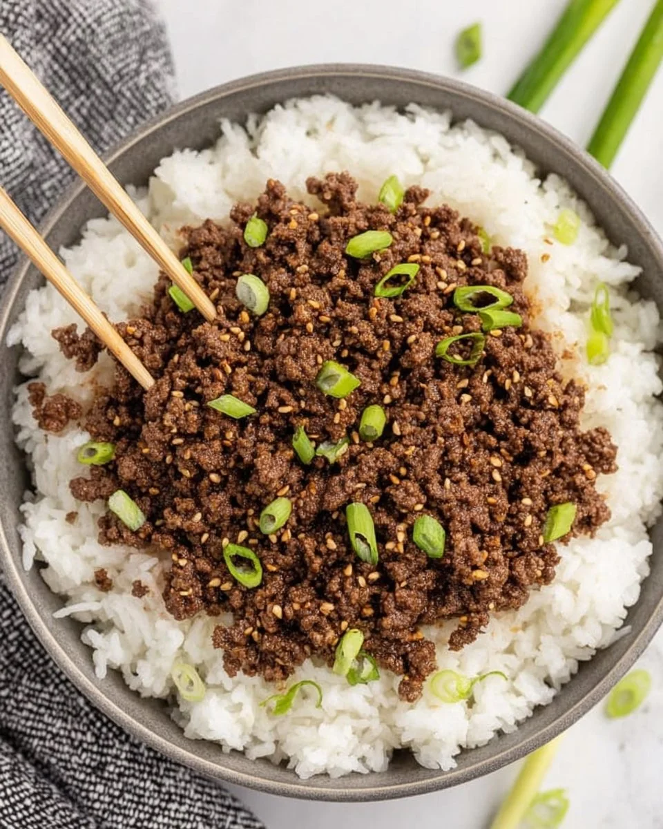 Korean Beef Bowl