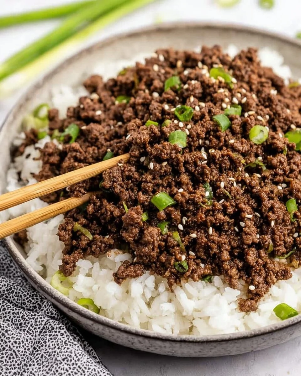 Korean Beef Bowl