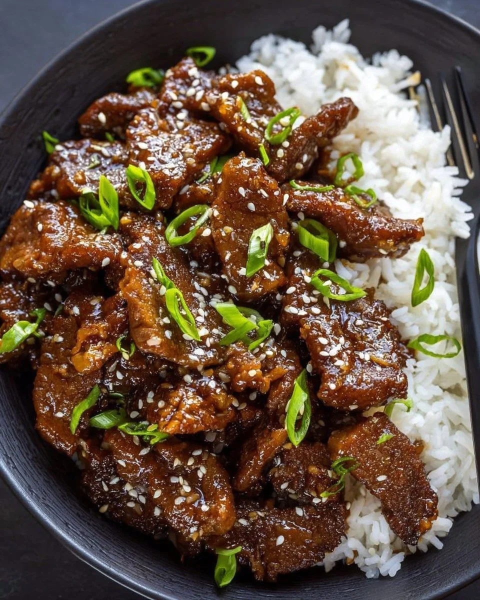 Mongolian Beef (Easy One Pan)