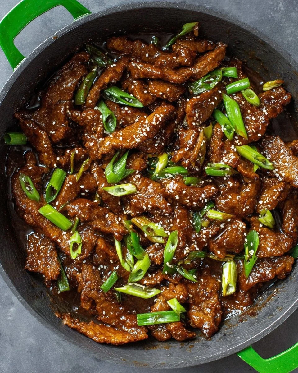 Mongolian Beef (Easy One Pan)