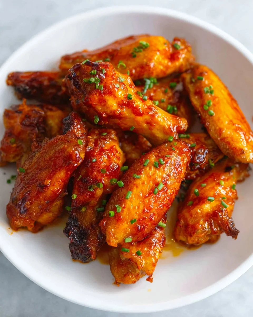 Spicy Glazed Chicken Wings