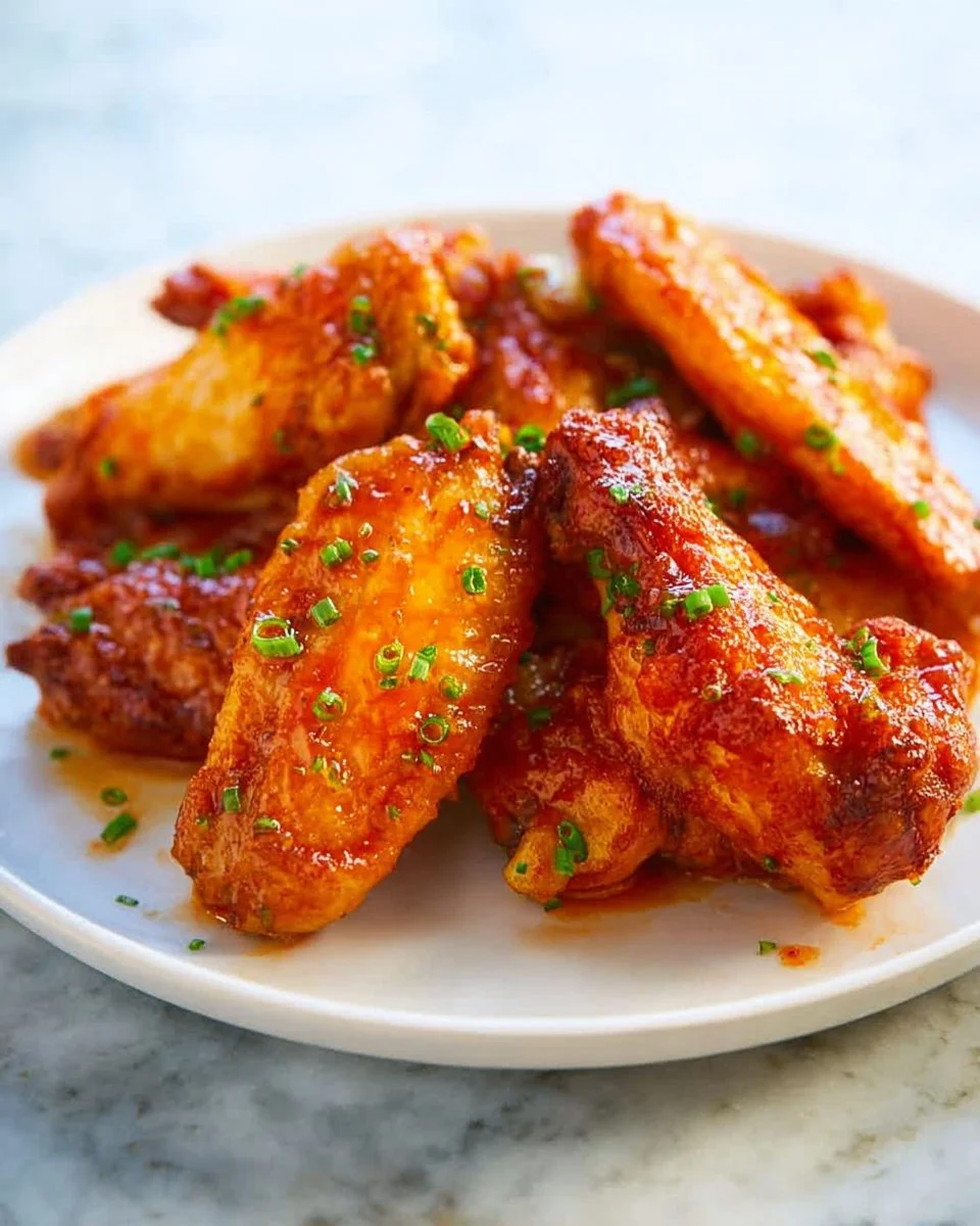 Spicy Glazed Chicken Wings