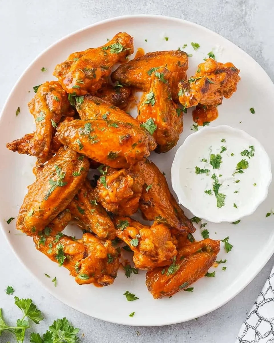 Air Fryer Buffalo Chicken Wings
