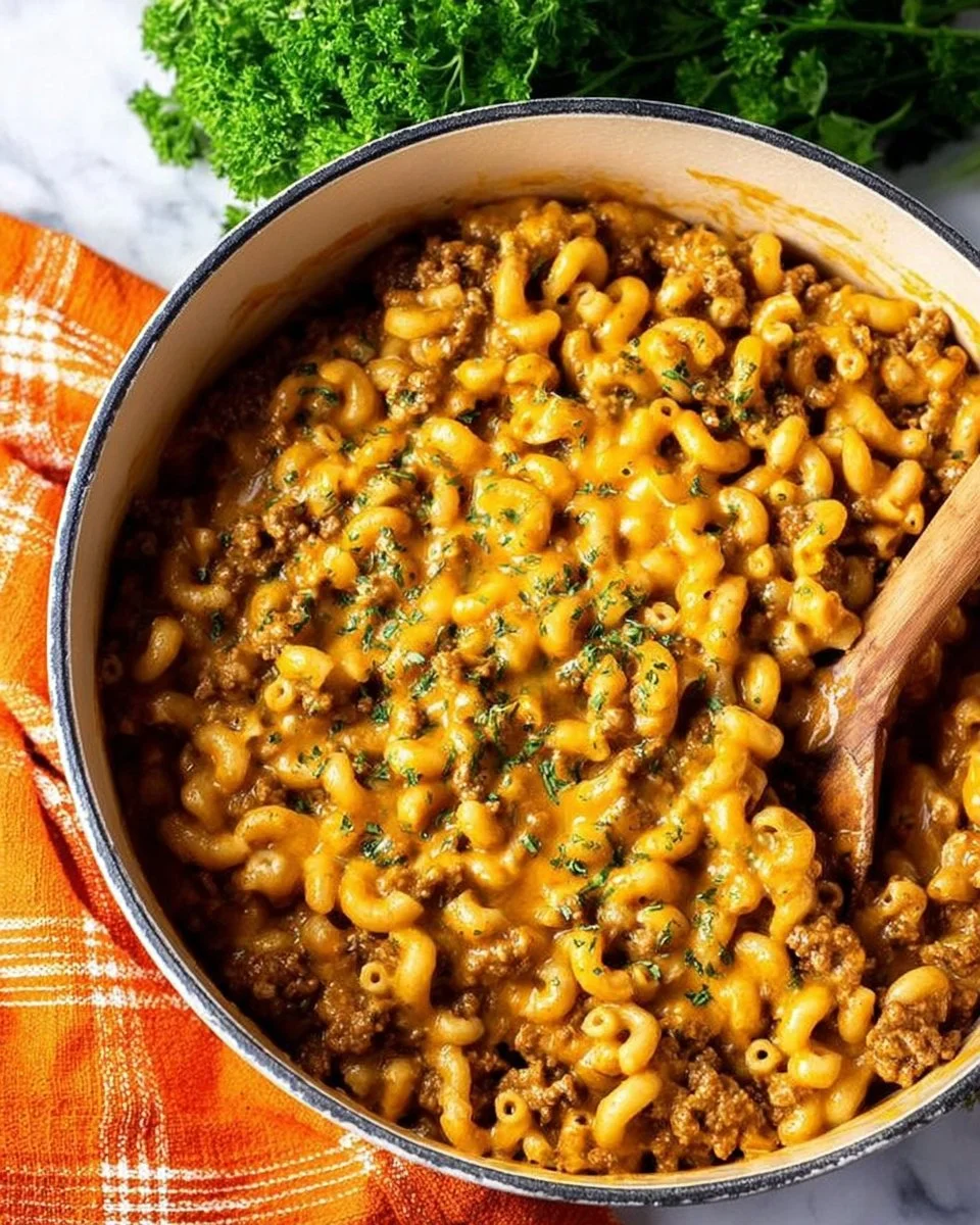 Cheeseburger Casserole