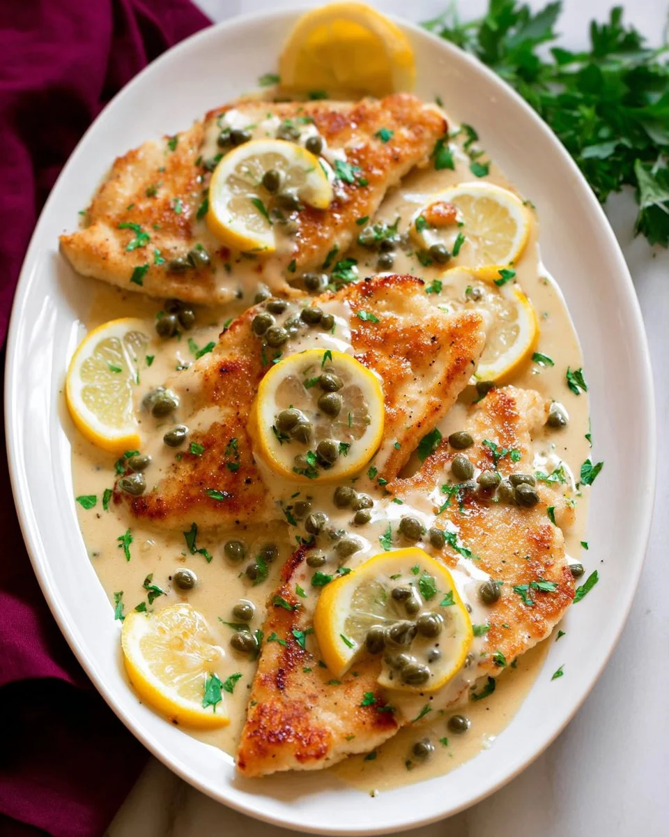 Creamy Lemon Chicken Piccata