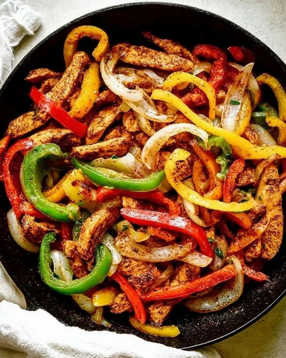Easy Chicken Fajitas