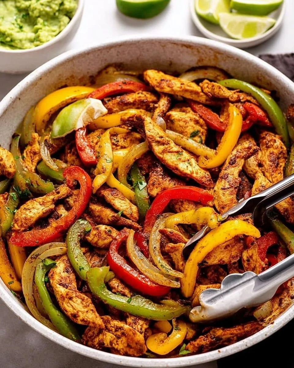 Easy Chicken Fajitas