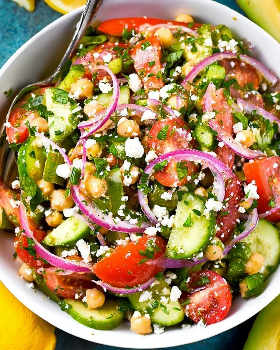 Easy Chickpea Salad