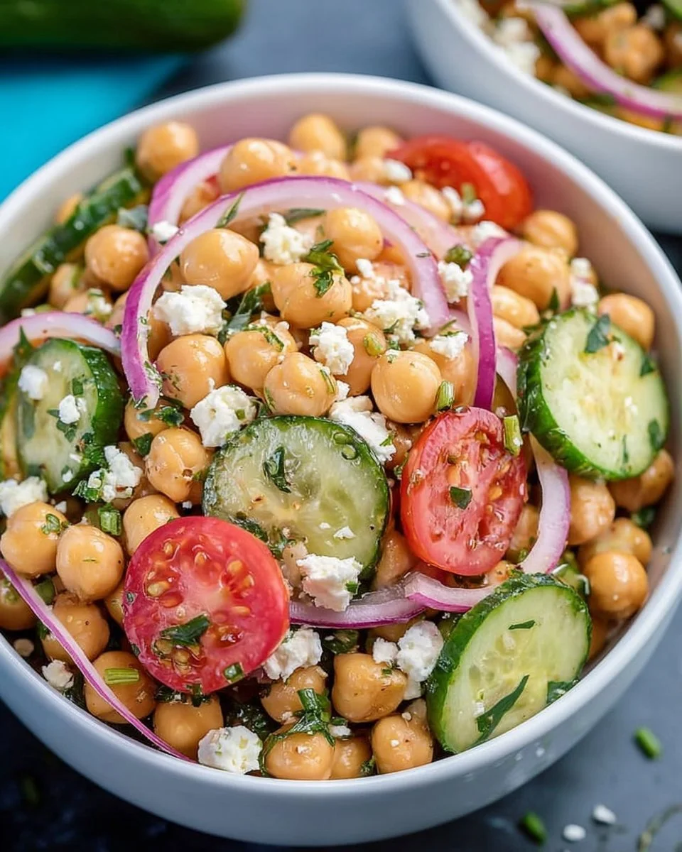 Easy Chickpea Salad