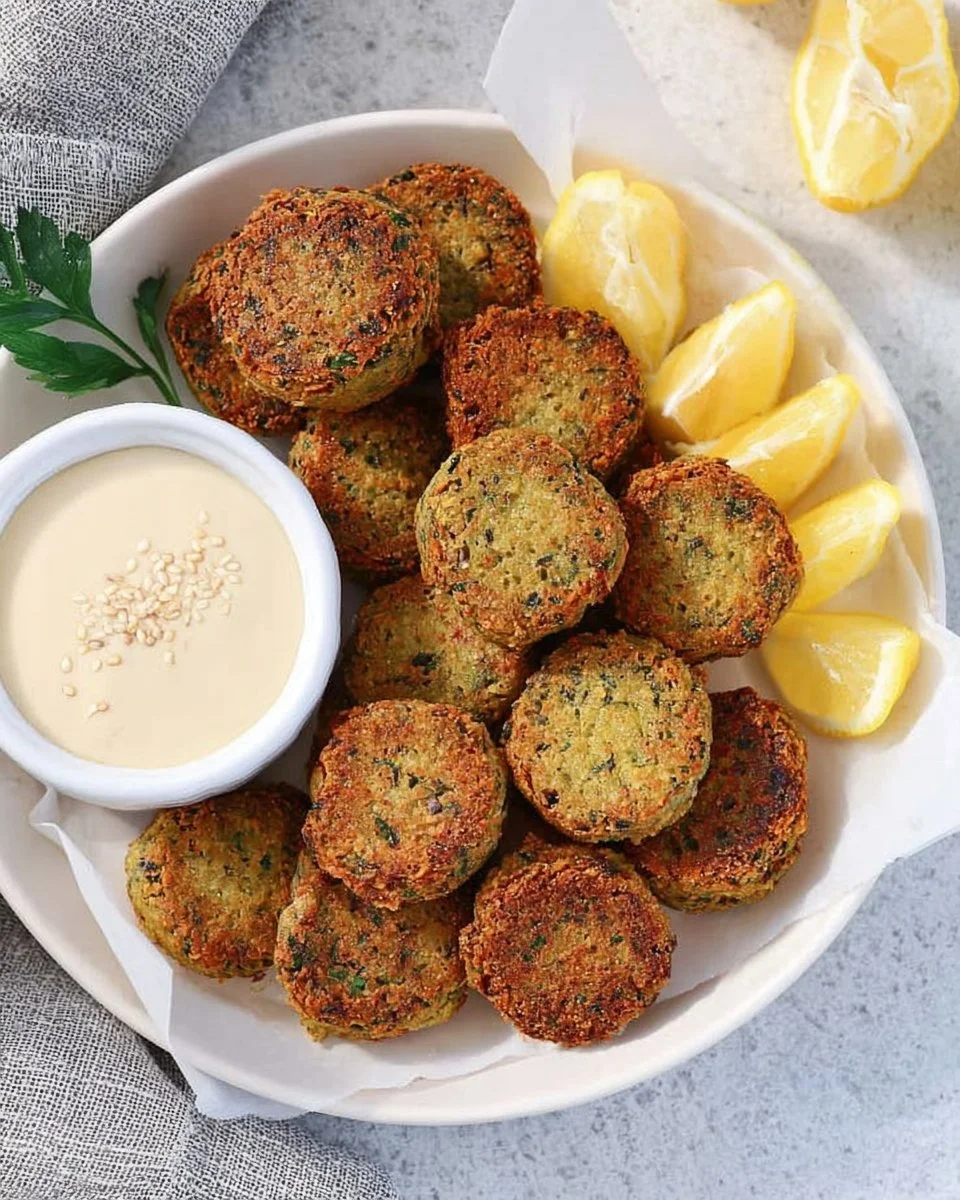 Easy Falafel Recipe (Air Fryer or Oven)