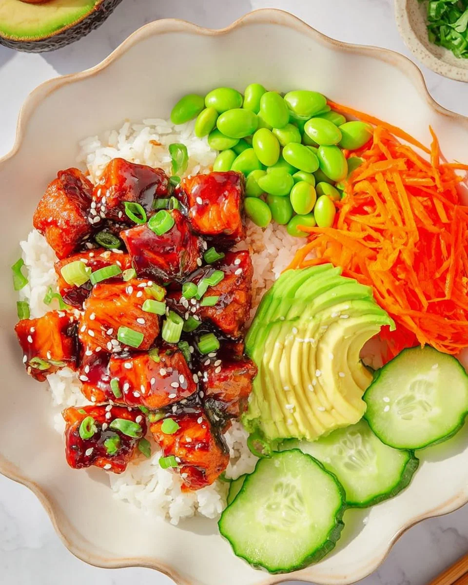 Easy Teriyaki Salmon Bowls