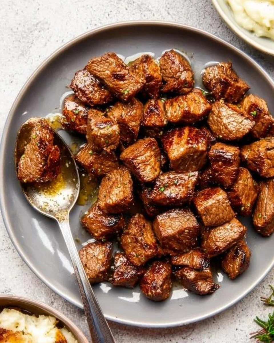 Garlic Butter Steak Bites