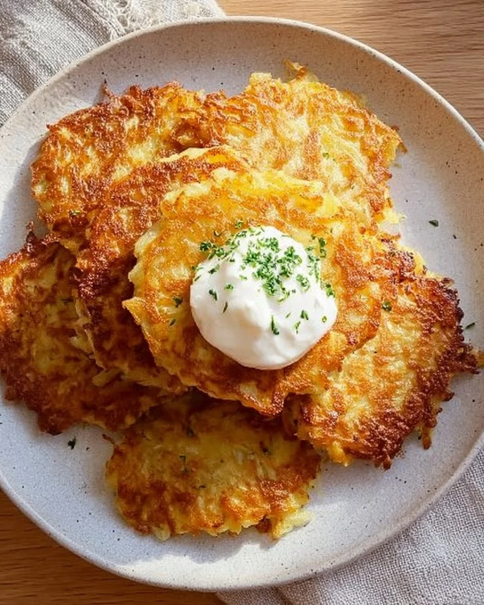 German Potato Pancakes (Reibekuchen)