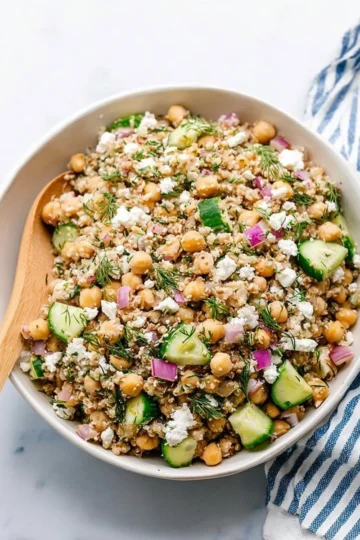 Bulgur Salad inspired by Jennifer Aniston's healthy eating habits