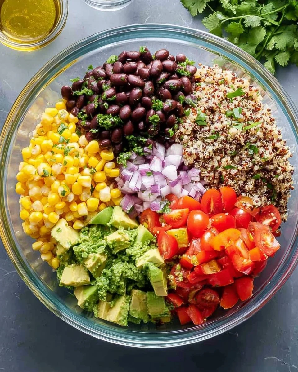 Mexican Quinoa Salad with Avocado