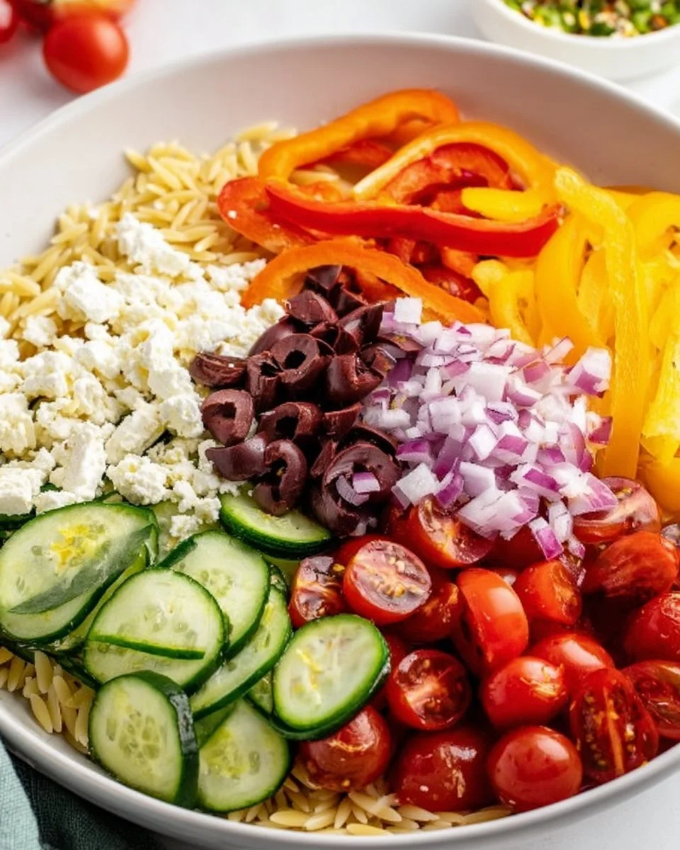 Mediterranean Orzo Pasta Salad