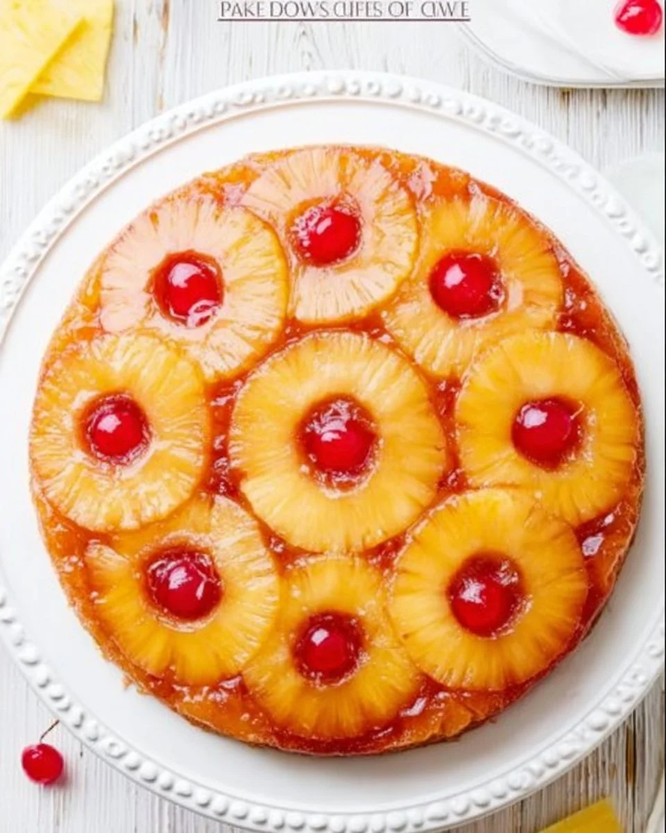 Pineapple Upside Down Cake