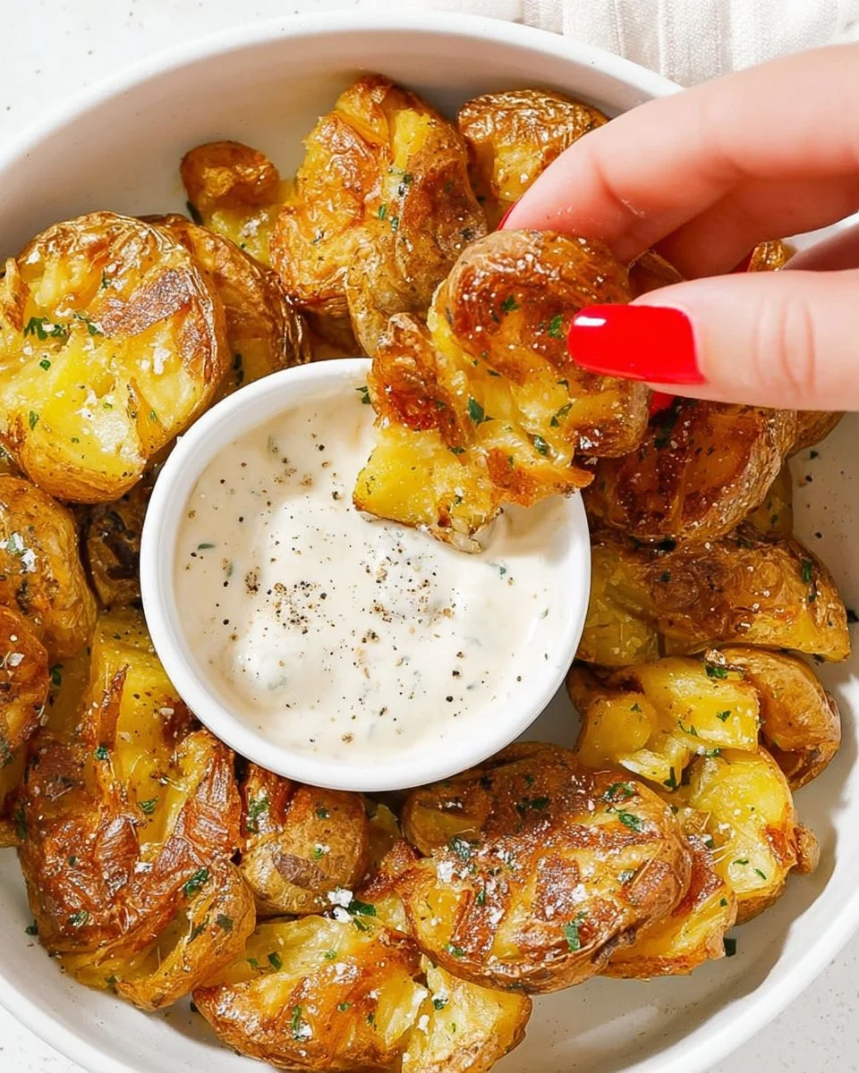 Crispy Smashed Potatoes