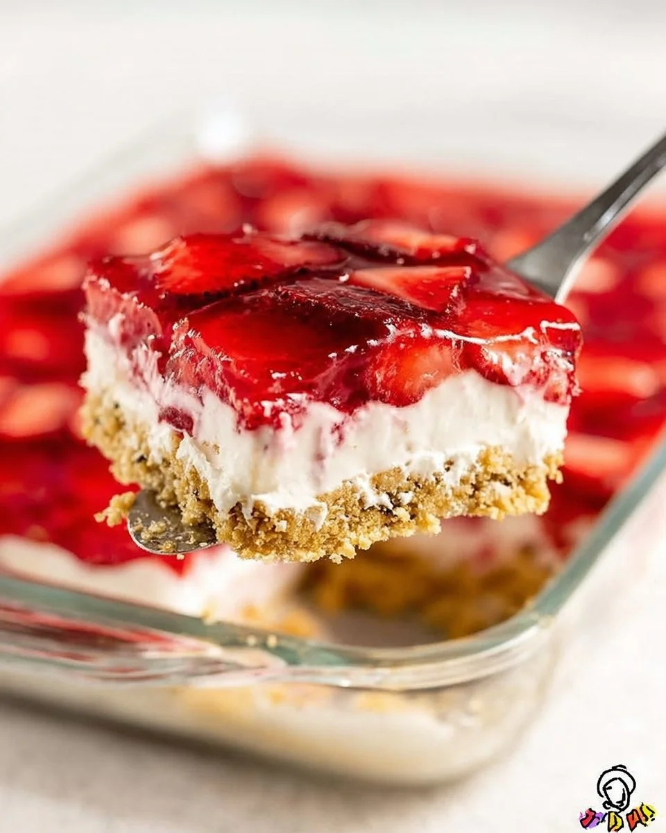Strawberry Pretzel Salad