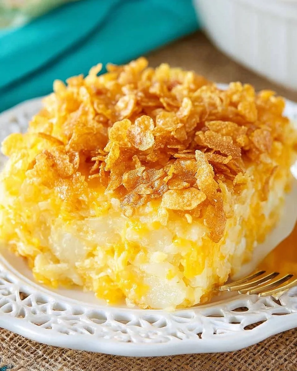 The Best Cheesy Potato Casserole