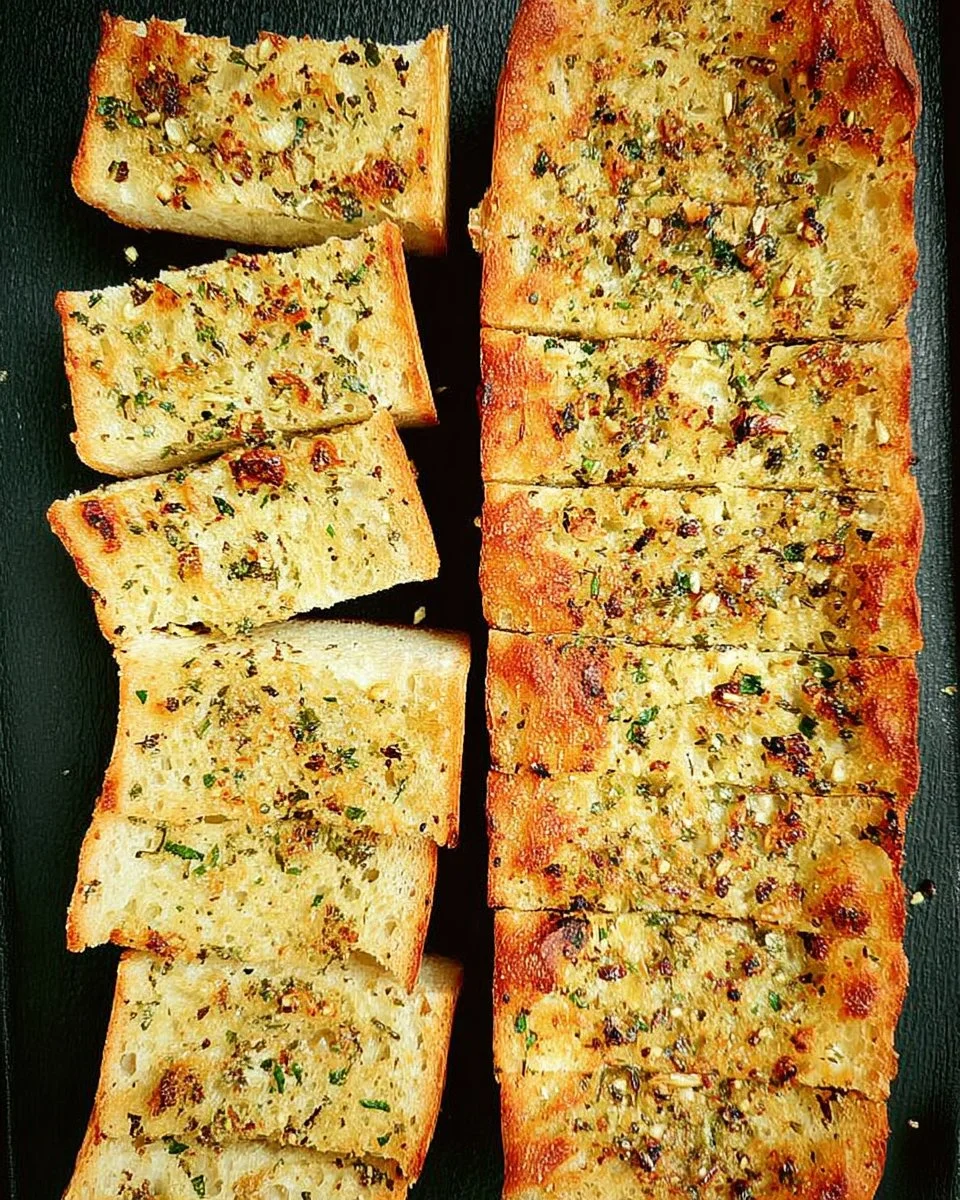 The BEST Garlic Bread
