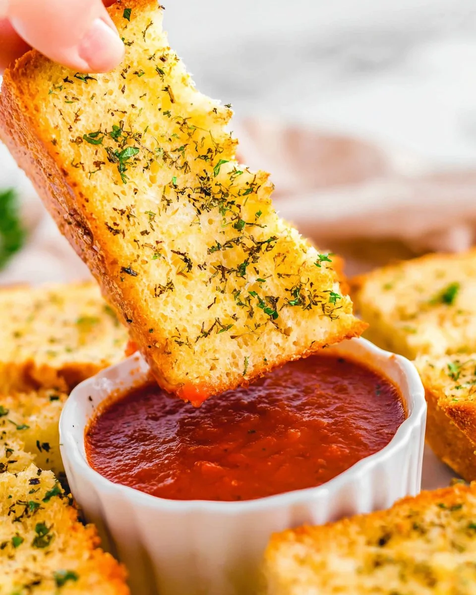 The BEST Garlic Bread