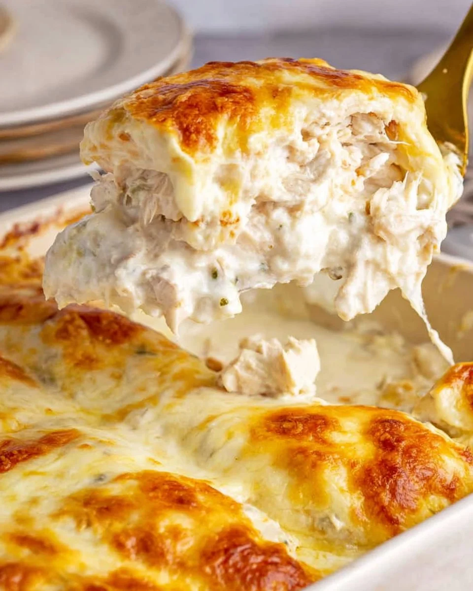 White Chicken Enchiladas