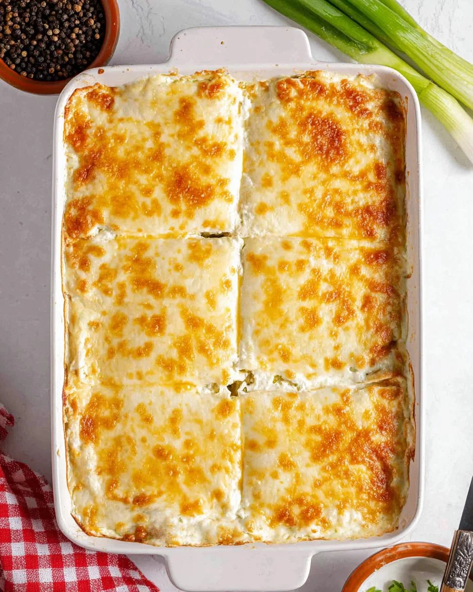 White Chicken Enchiladas