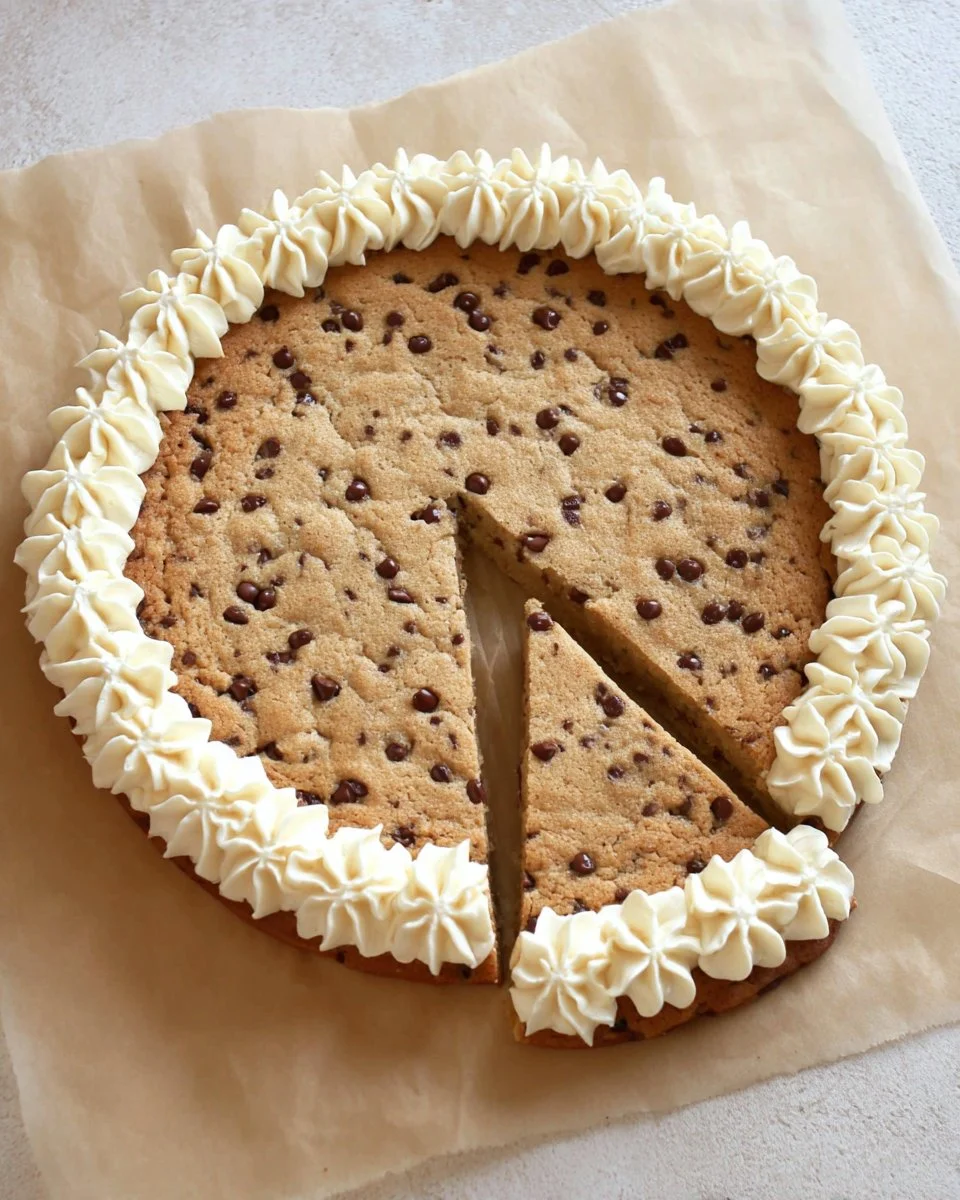 Homemade Cookie Cake