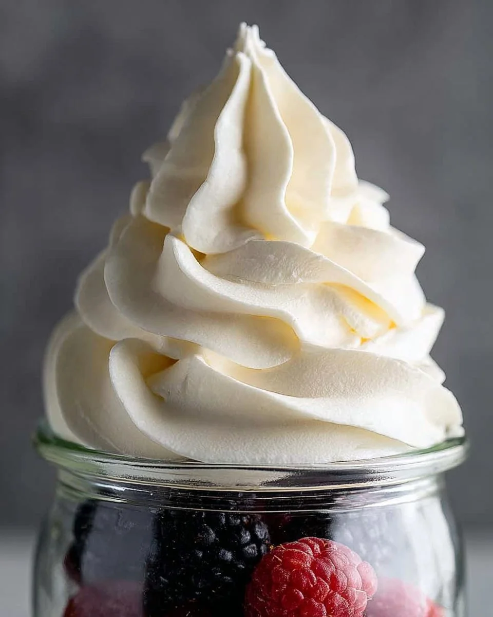 Homemade Whipped Cream