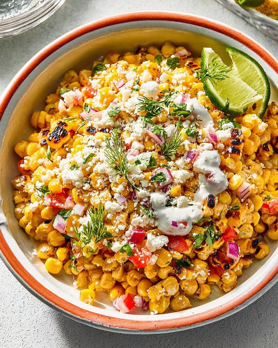 Mexican Street Corn Salad (Elote Salad)