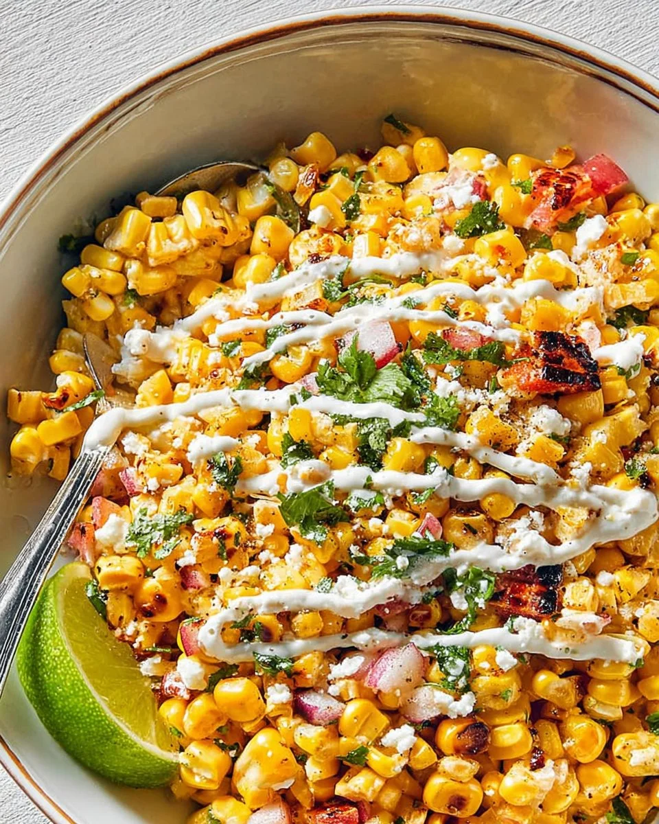 Mexican Street Corn Salad (Elote Salad)