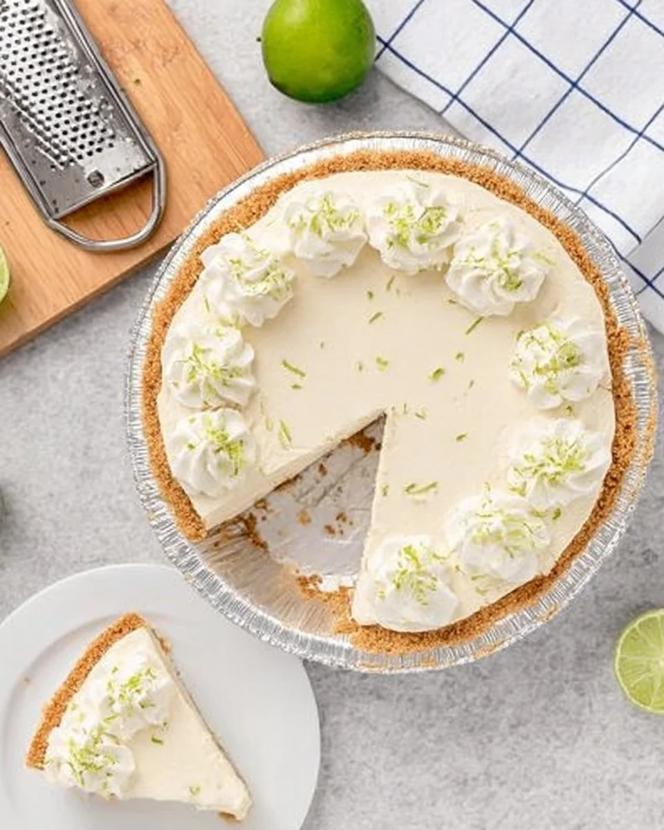 No Bake Key Lime Pie