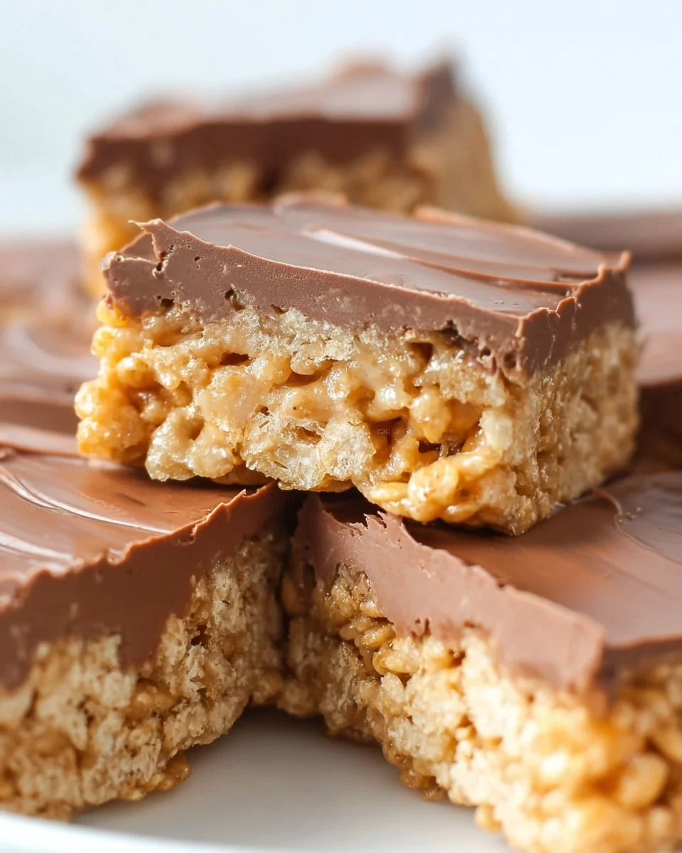 No Bake Scotcheroos