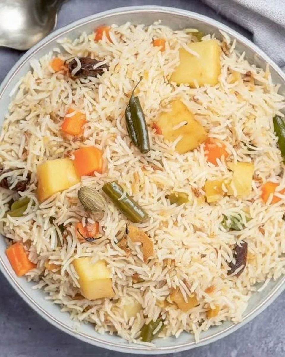 One Pot Vegetable Pilaf