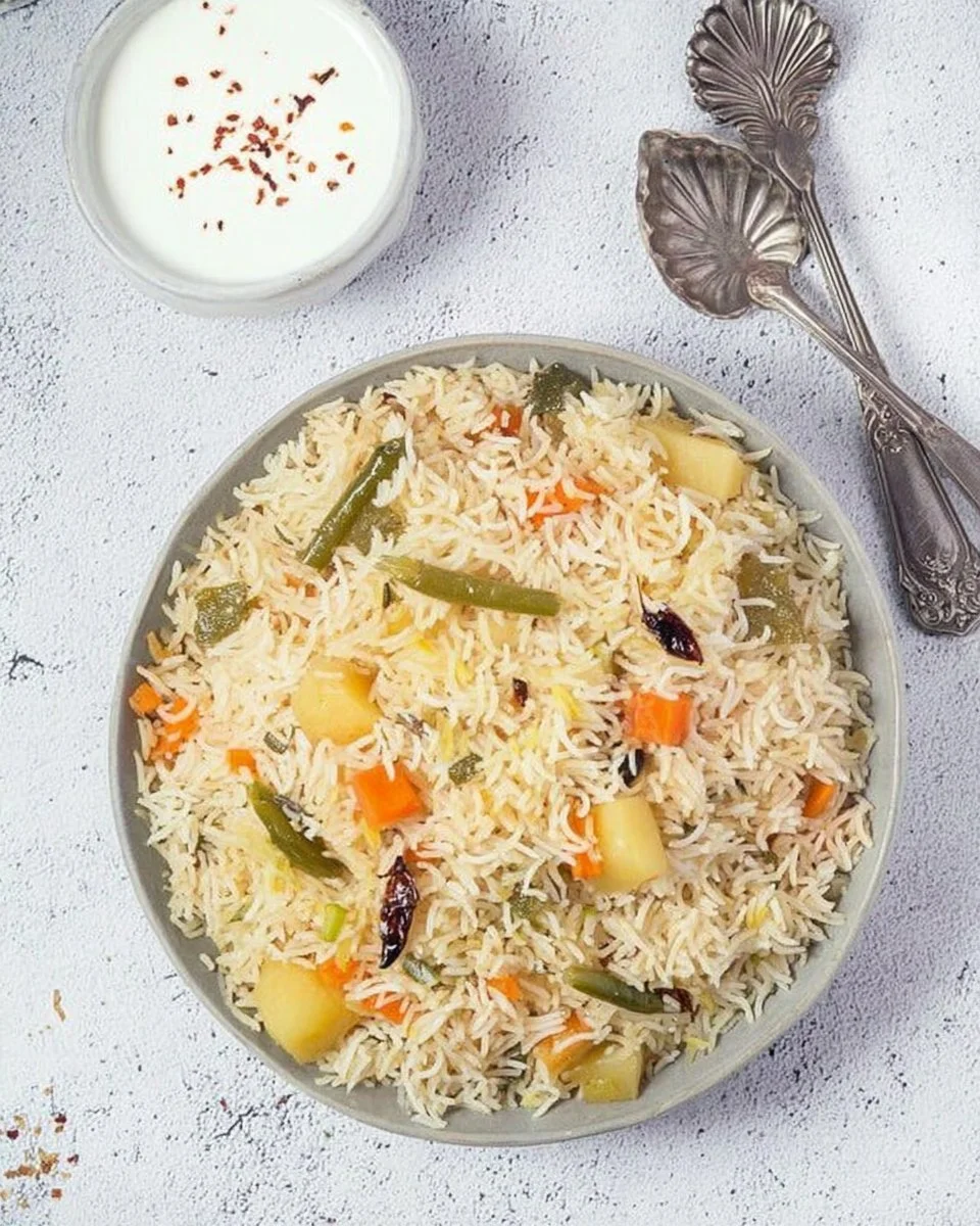 One Pot Vegetable Pilaf