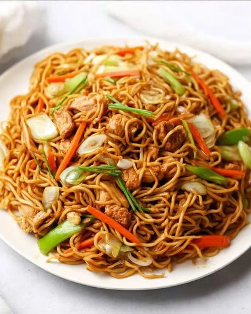 Quick & Easy Chicken Chow Mein