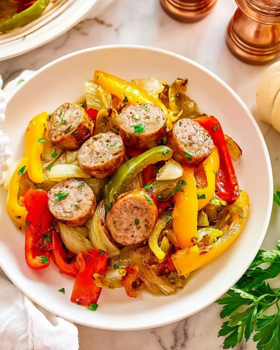 Sausage and Peppers Skillet