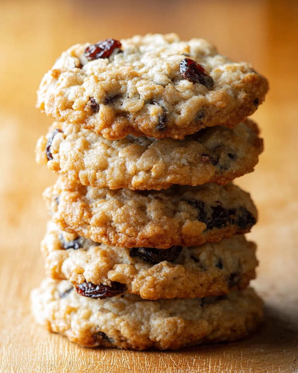 Best Oatmeal Raisin Cookies
