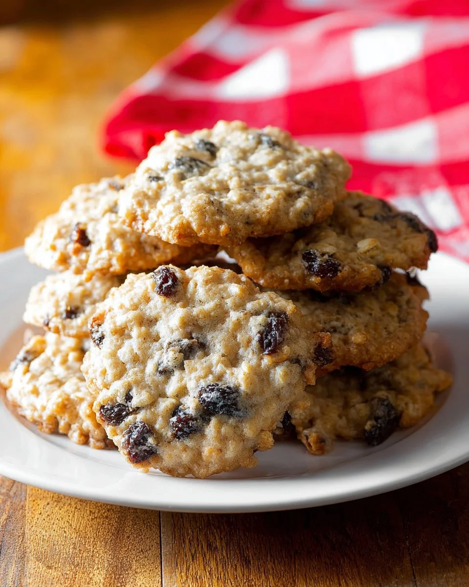 Best Oatmeal Raisin Cookies