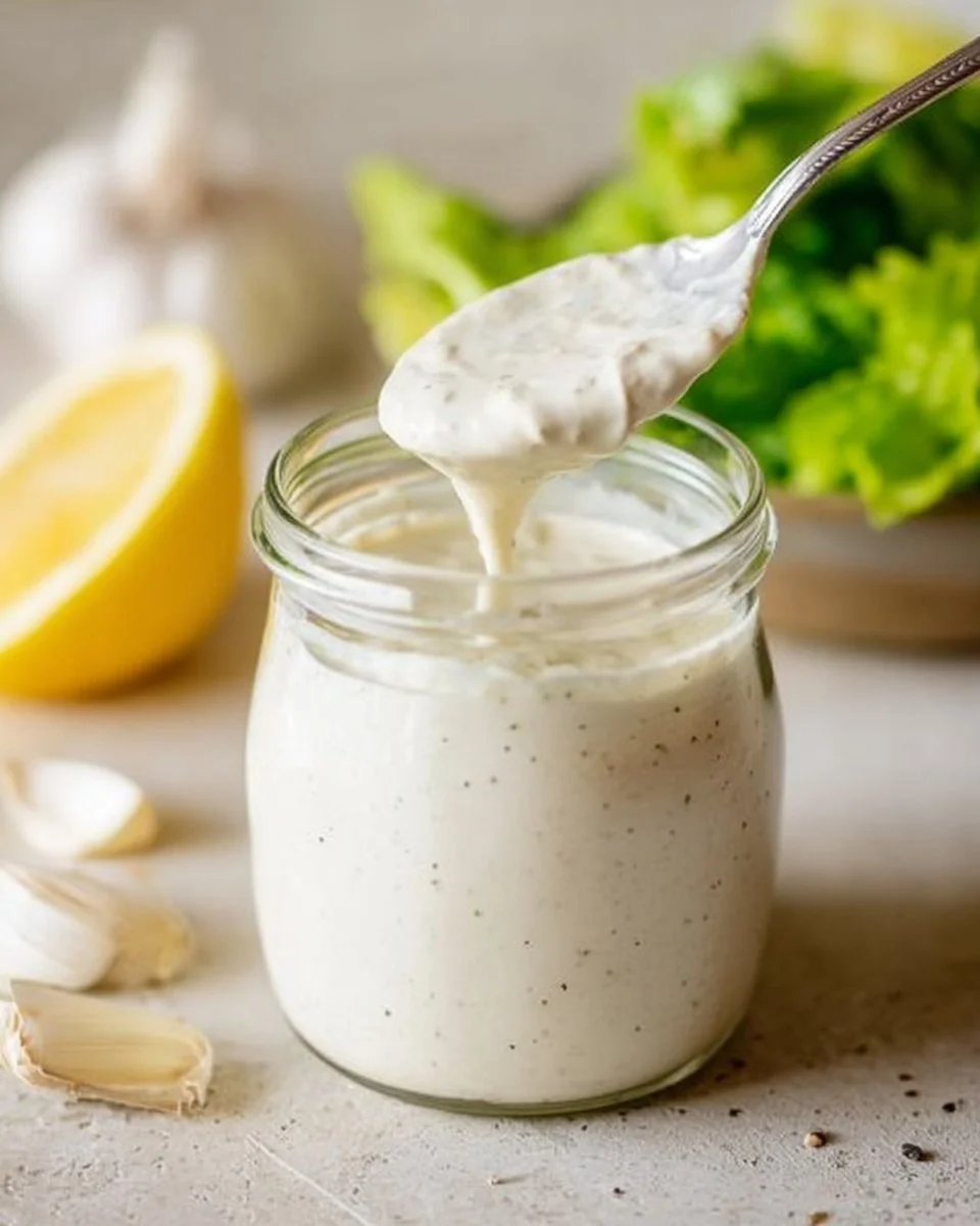 Easy Caesar Salad Dressing