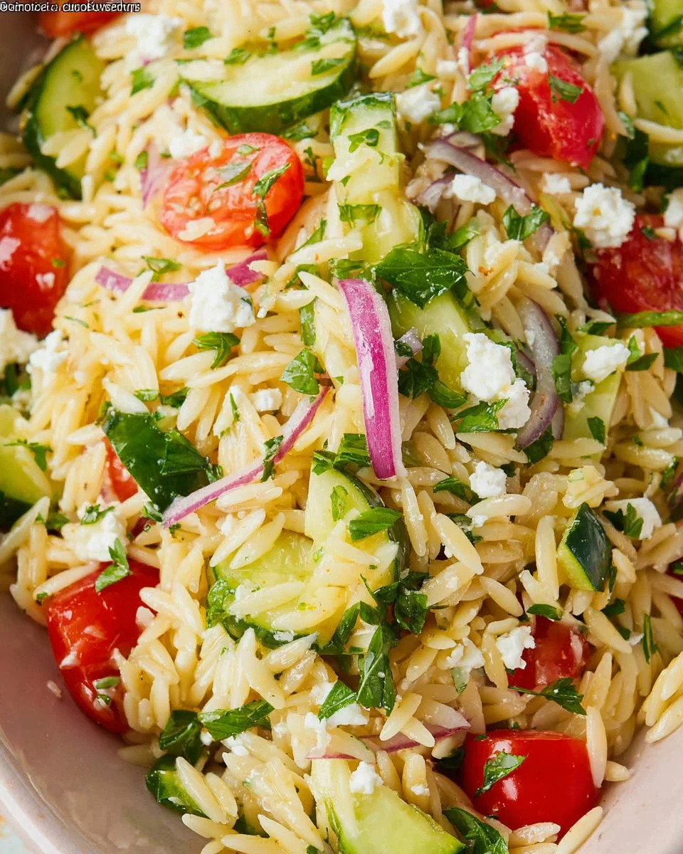 The Best Orzo Pasta Salad