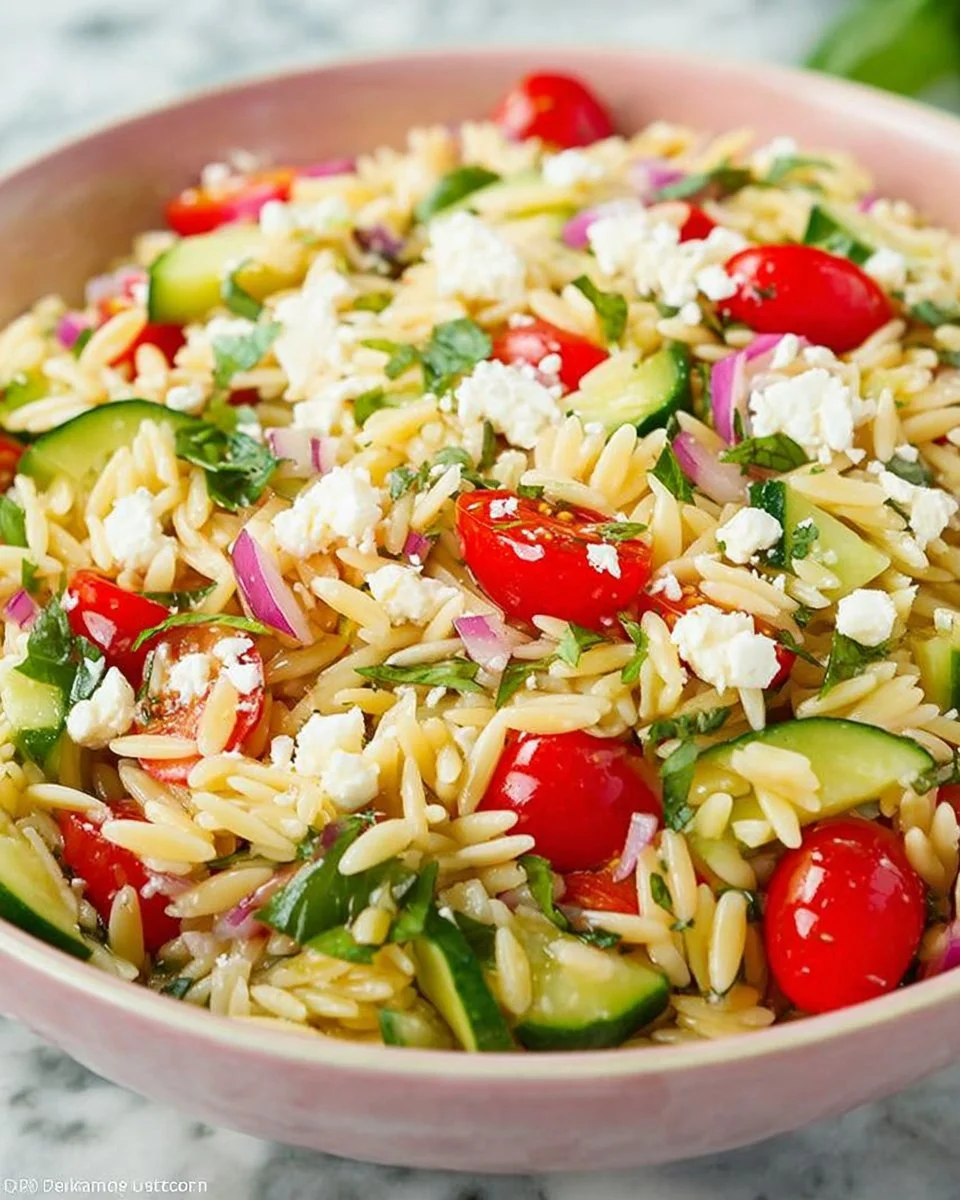 The Best Orzo Pasta Salad